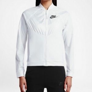 Nike Hyper Mesh Bomber Jacket — White Small